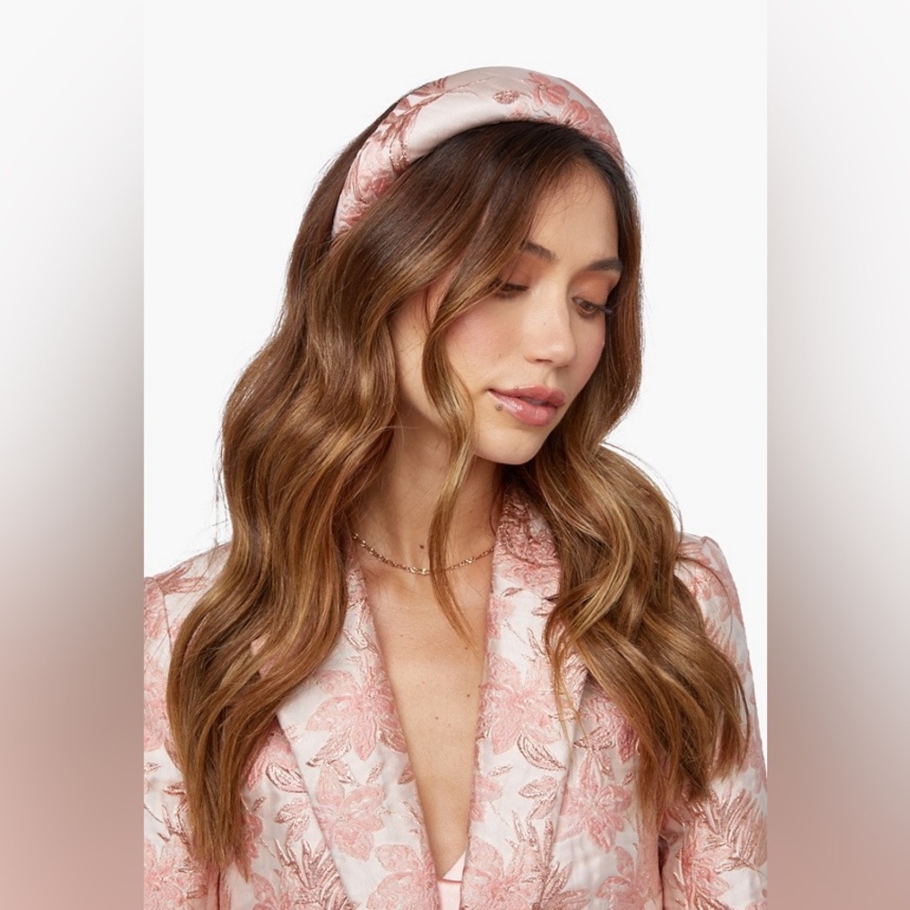 Puffy Brocade Headband